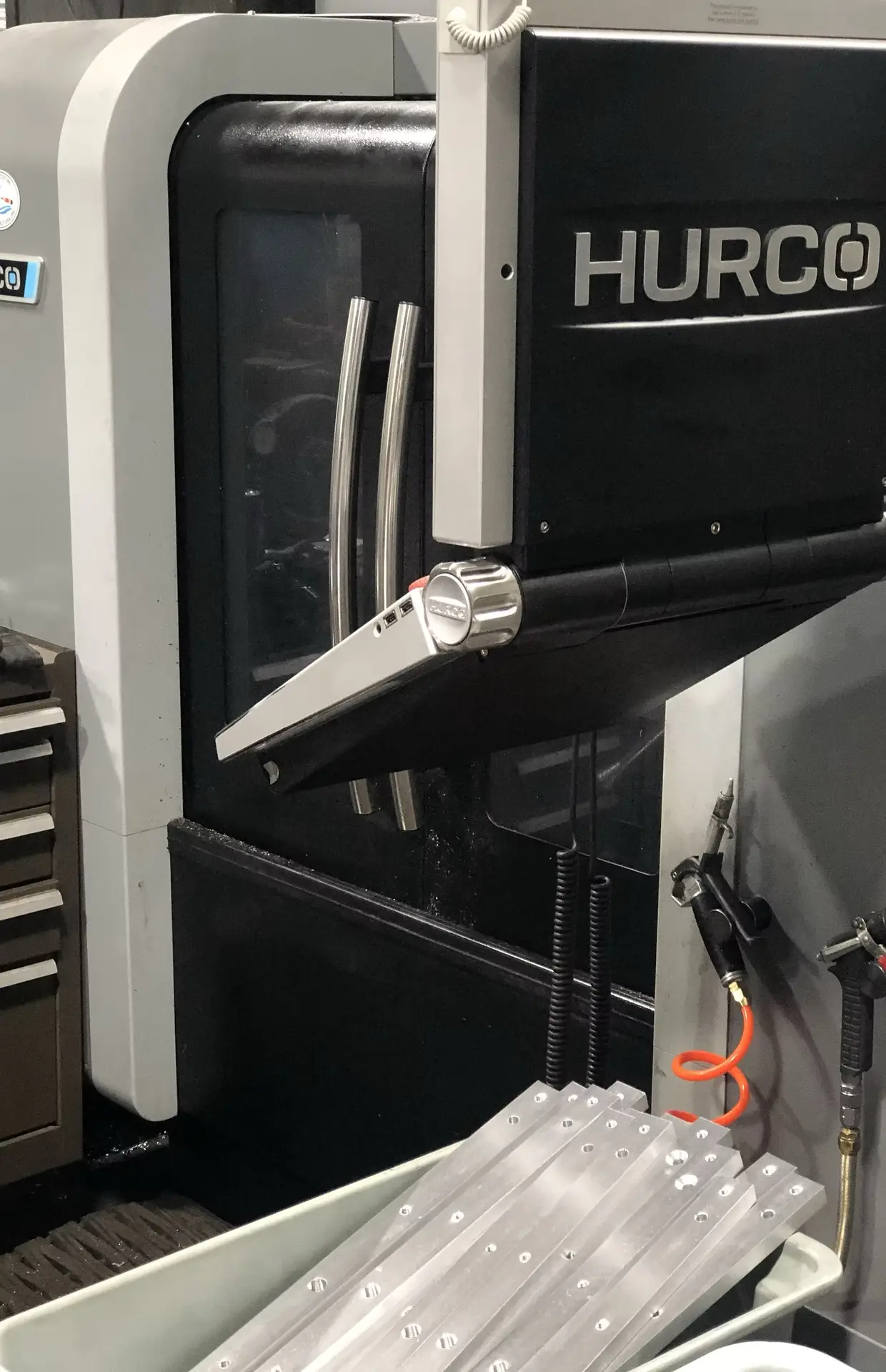 Hurco CNC vertical machining center used for precision milling and custom machined parts production